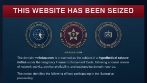 Скріншот сайту International Bureau of Suspicious Internet Activity